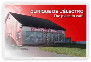 Clinique de l'électro. La place à appeler !